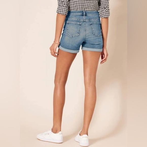 d. jeans Pants - d. Jeans Roll up Denim Jean Shorts 4